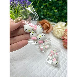 Pingente Hello Kitty Lacinho Rosa - 5 Unidades