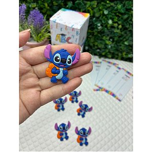 Aplique Emborrachado Escolar Stitch - Unidade