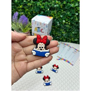 Aplique Emborrachado Escolar Minnie - Unidade