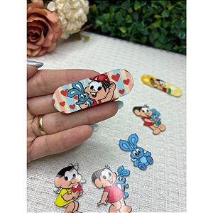 Aplique de Acrílico Hair Clips Mônica - Unidade