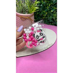 Kit Medida Certa de Prendedor de Chupeta - Panda Bailarina