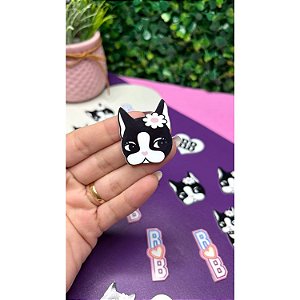 Aplique de Acrílico Rebecca Bonbon Cachorrinho Rostinho - Unidade