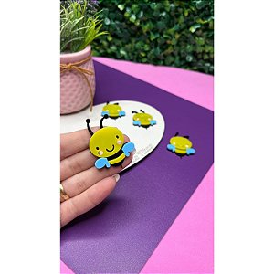 Aplique de Acrílico Abelha - Unidade