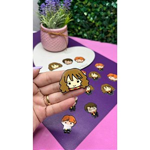 Aplique de Acrílico Hermione Rostinho (Harry Potter) - Unidade