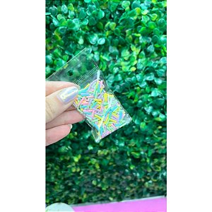 Aplique Granulado Colorido 10g