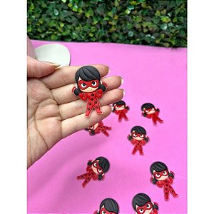 Aplique Emborrachado Ladybug - Unidade