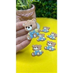 Aplique Emborrachado Urso Candy - Unidade