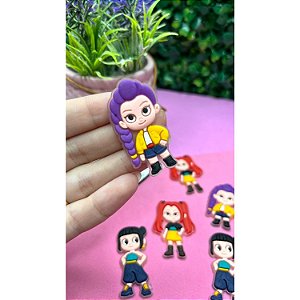 Aplique Emborrachado Guerreiras Kpop Rumi - Unidade