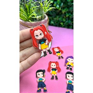 Aplique Emborrachado Guerreiras Kpop Mira - Unidade