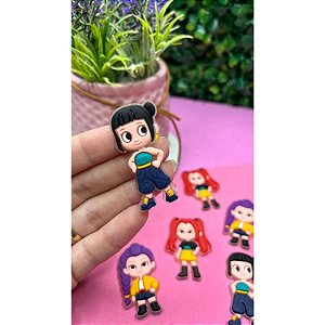 Aplique Emborrachado Guerreiras Kpop Zoey - Unidade