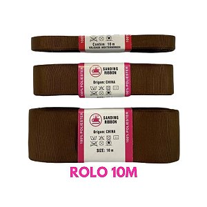 Fita de Gorgorão Sanding Marrom 150 - 10m