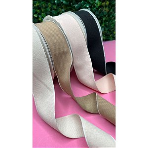 Fita de Camurça Luxo 38mm - Metro rosa bebe