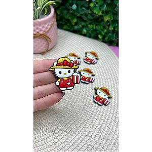 Aplique Emborrachado Hello Kitty Festa Junina - Unidade