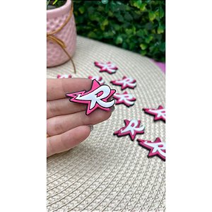 Aplique Emborrachado Emilly Vick Rosas - Unidade