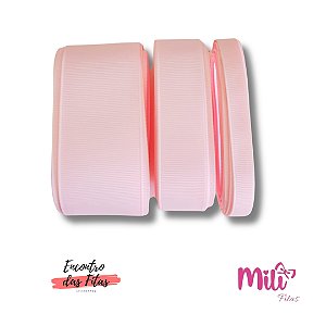 Fita de Gorgorão Mili Rosa Bebê 115 - Metro