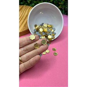 Tag em Acrílico Coração 1cm - 20 unidades