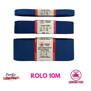 Fita de Gorgorão Sanding Azul Petróleo 75 - 10 metros