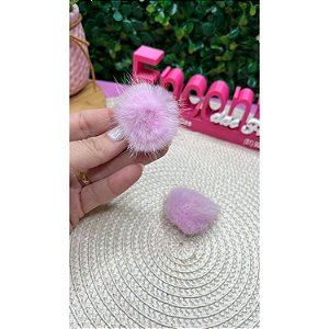 Pompom Baixo M 4cm Lilás - Unidade