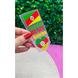 Termocolante RS Gaúcho - Cartela