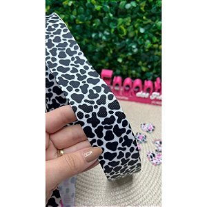 Fita Mili Gorgorão Estampado Vaquinha 38mm - Metro