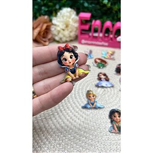 Aplique de Acrílico Sublimado Princesa Branca de Neve - Unidade