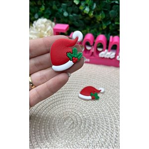 Aplique Emborrachado Touca de Natal - Unidade
