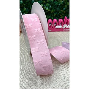 Fita Mili 3D Lacinho 38mm Rosa - Metro