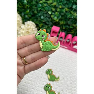 Aplique Emborrachado Dinossauro Verdinho  - Unidade
