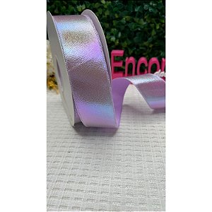 Fita Importada Metalizada 38mm Lilás - Metro