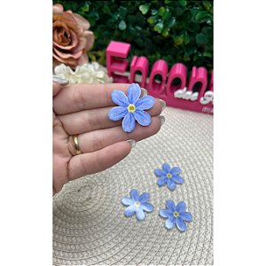 Aplique de Acrílico Sublimado Flor do Limão Siciliano - Unidade
