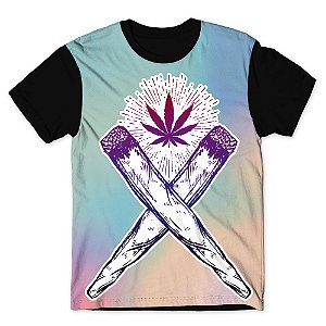 Camiseta T-shirt As Braba X Becks Full Print Preta