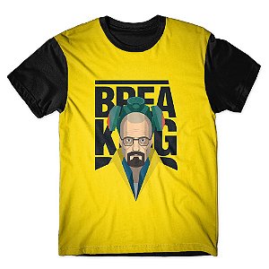 Camiseta T-shirt As Braba BK Full Print Preta