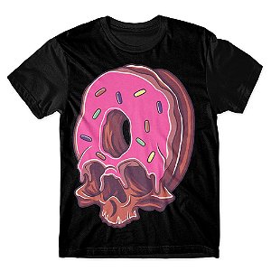 Camiseta As Braba Masculina Cabeça Donuts Full Print