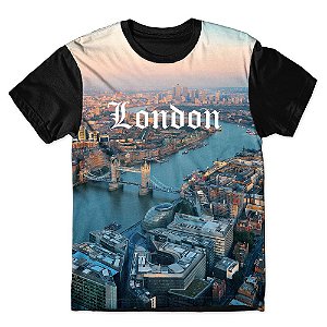Camiseta As Braba Masculina London Full Print