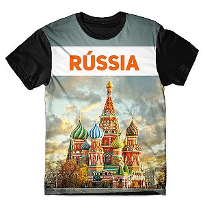 Camiseta As Braba Masculina Russia Full Print
