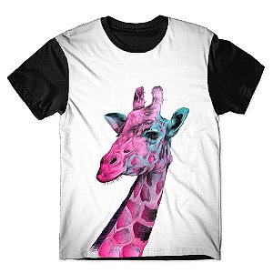 Camiseta As Braba Masculina Girafa Full Print