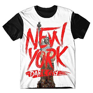 Camiseta As Braba Masculina NY Dark City Full Print