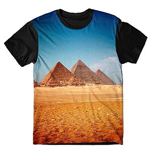 Camiseta As Braba Masculina Pirâmide Full Print