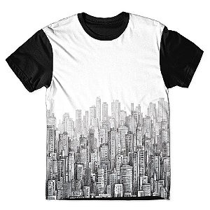 Camiseta As Braba Masculina Cidade Full Print