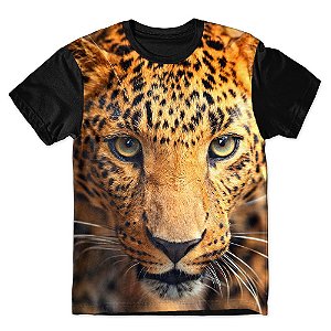 Camiseta As Braba Masculina Onça Pintada Full Print