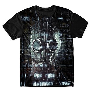 Camiseta As Braba Masculina Mascara 3 Full Print