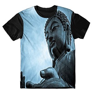 Camiseta As Braba Masculina Estatua Buda Full Print