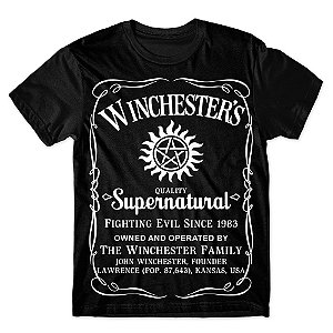 Camiseta As Braba Masculina Winchesters Full Print