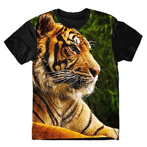 Camiseta As Braba Masculina Tigre Full Print