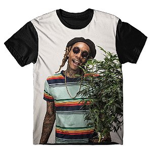 Camiseta As Braba Masculina Wiz Khalifa Planta Full Print