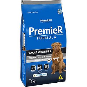 Ração Premier Formula Raças Grandes Sênior Cordeiro 15kg