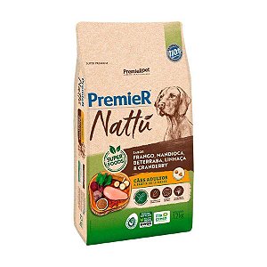 Ração Premier Nattu Mandioca 12Kg