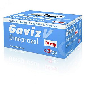 GAVIZ 10MG - OMEPRAZOL COM 10 COMPRIMIDOS