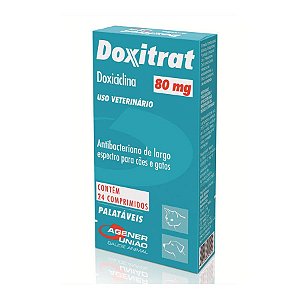 DOXITRAT 80MG COM 24 COMPRIMIDOS