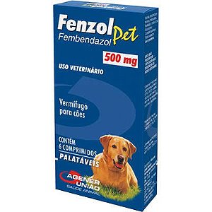 FENZOL PET 500MG - 6 COMPRIMIDOS